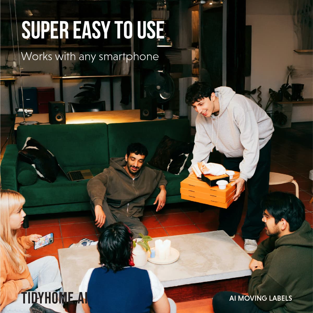 Super easy to use with any smartphone